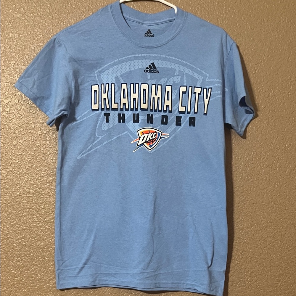 Adidas Oklahoma City Thunder Light Blue Tee